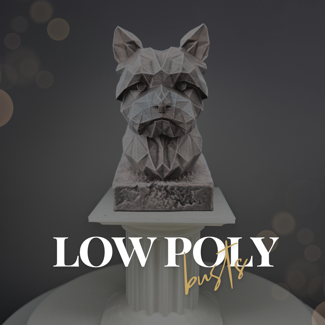 Low Poly busts - Fetch & Form