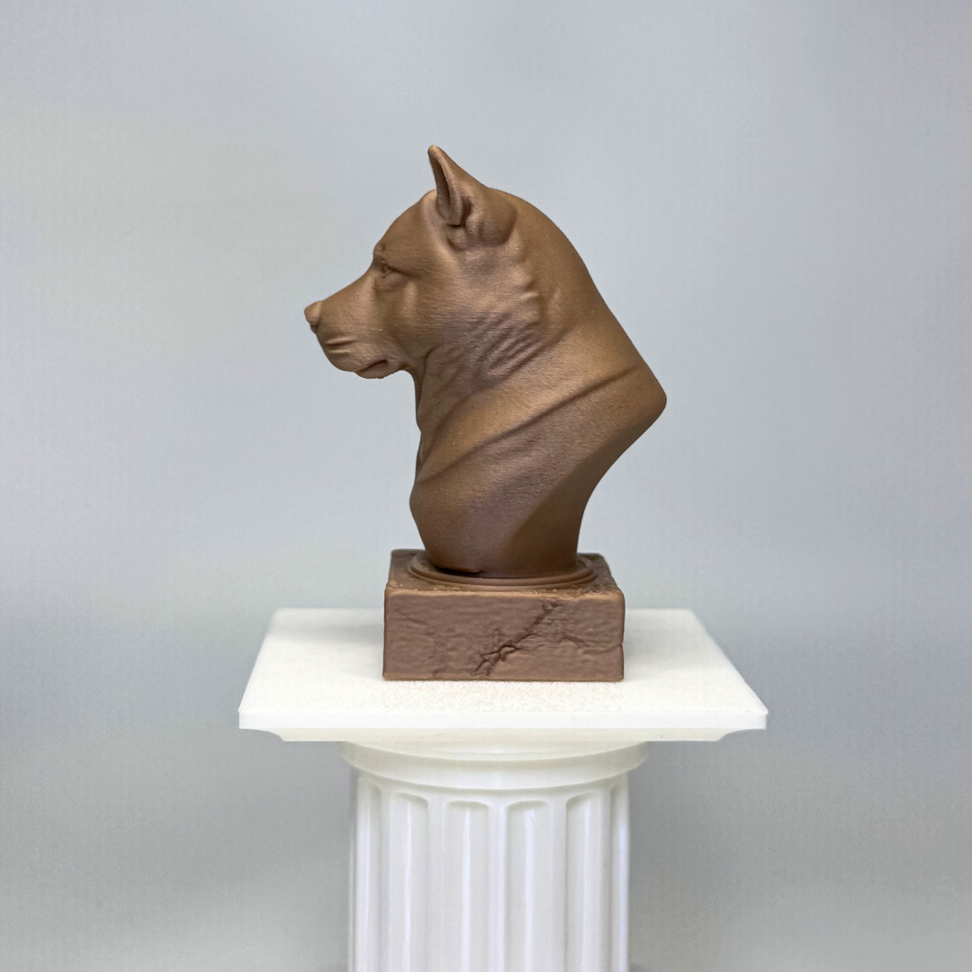 Akita Dog Bust