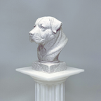Alabai Central Asian Shepherd Dog Bust