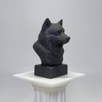 Alaskan Malamute Bust