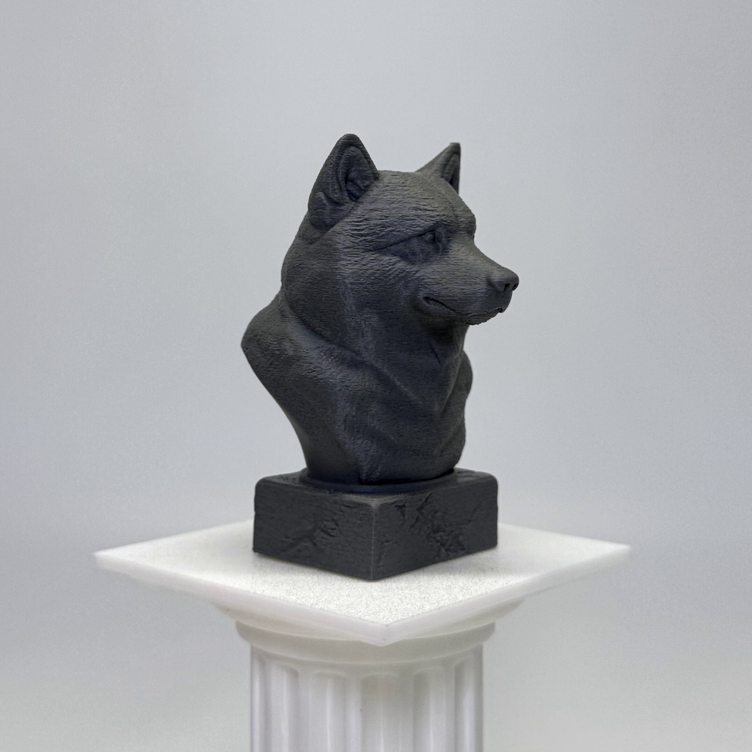 Alaskan Malamute Bust