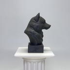 Alaskan Malamute Bust