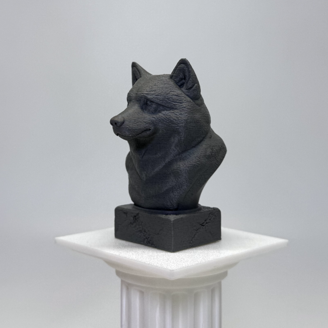 Alaskan Malamute Bust