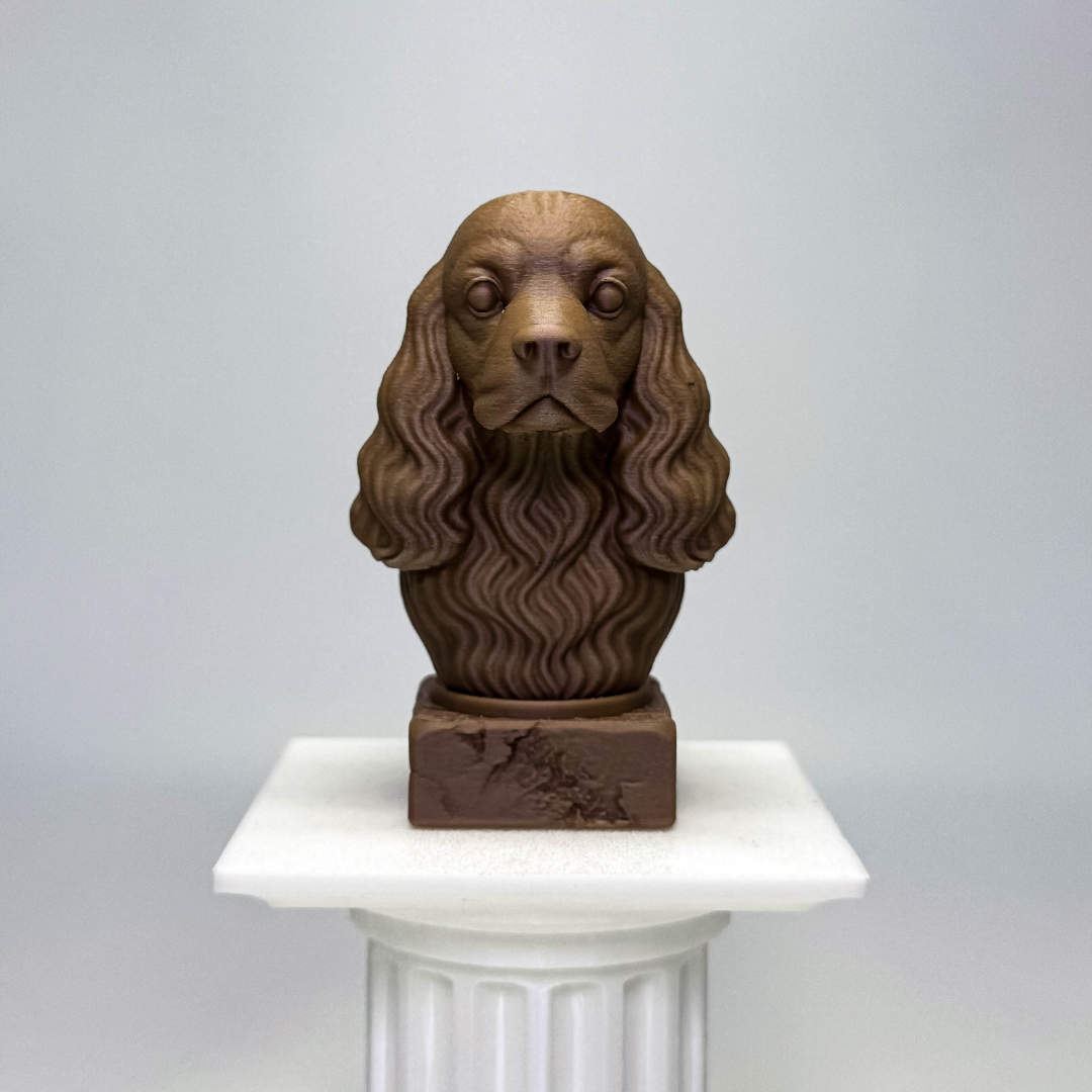 Cocker Spaniel Bust