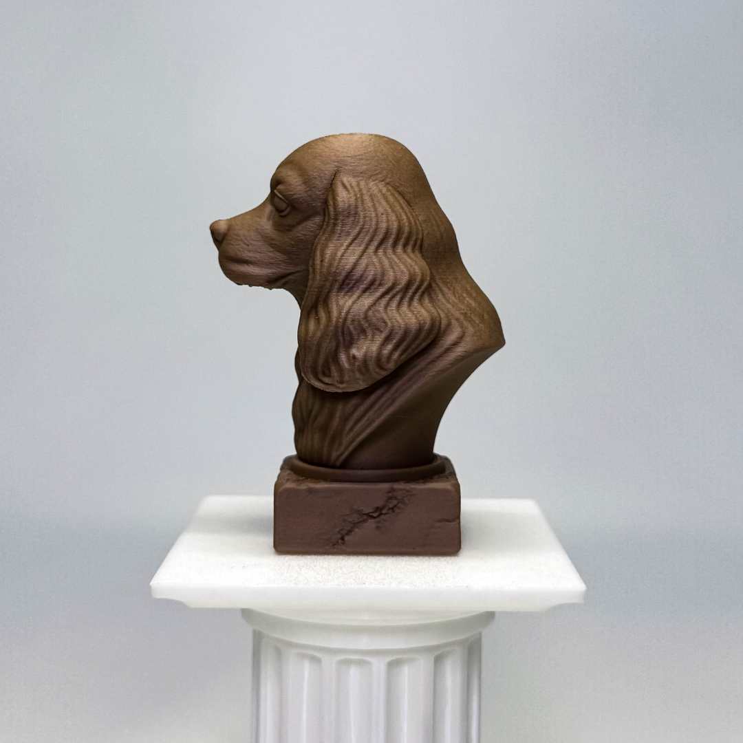 American Cocker Spaniel Bust