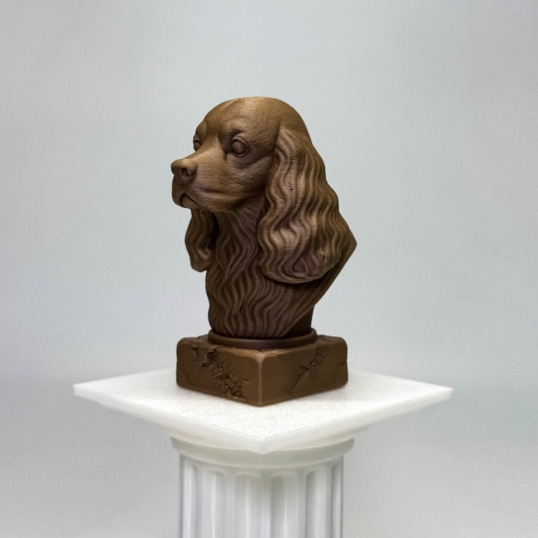 American Cocker Spaniel Bust