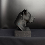 American Staffordshire Terrier Bust