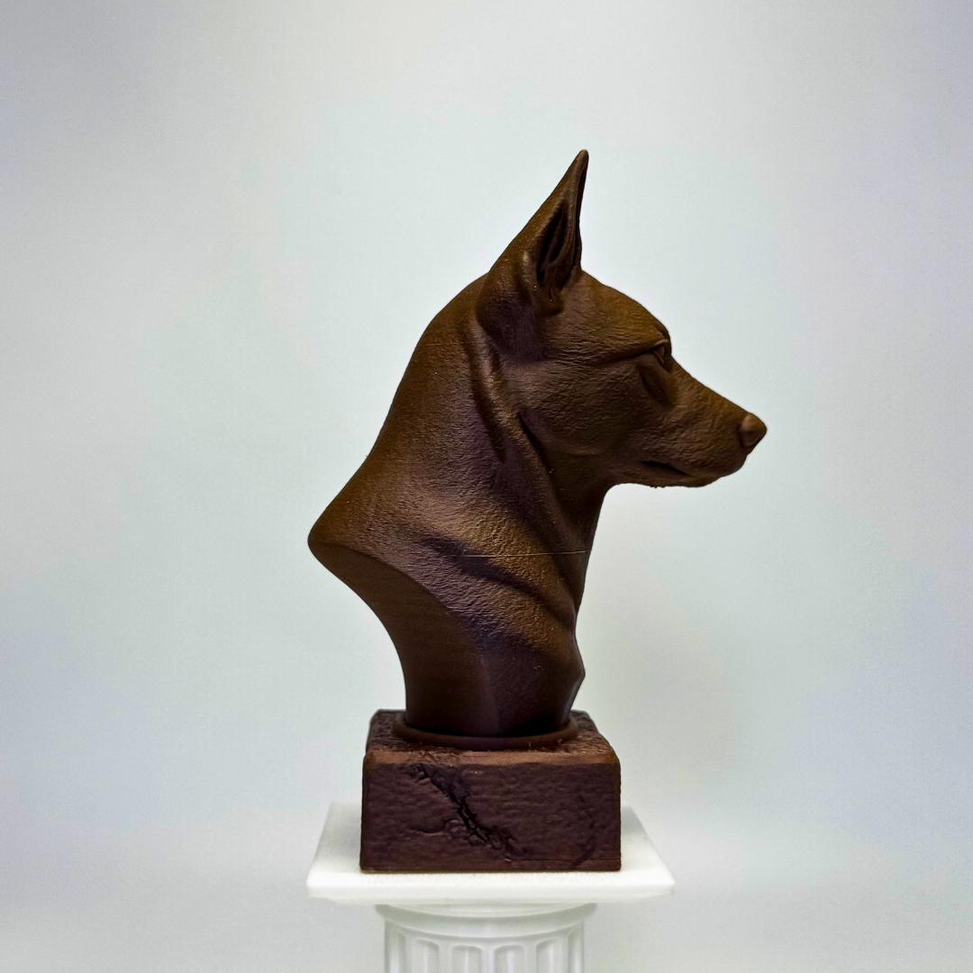 Australian Kelpie Bust