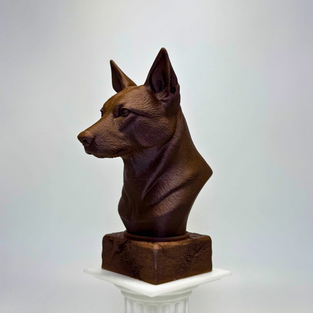 Australian Kelpie Bust