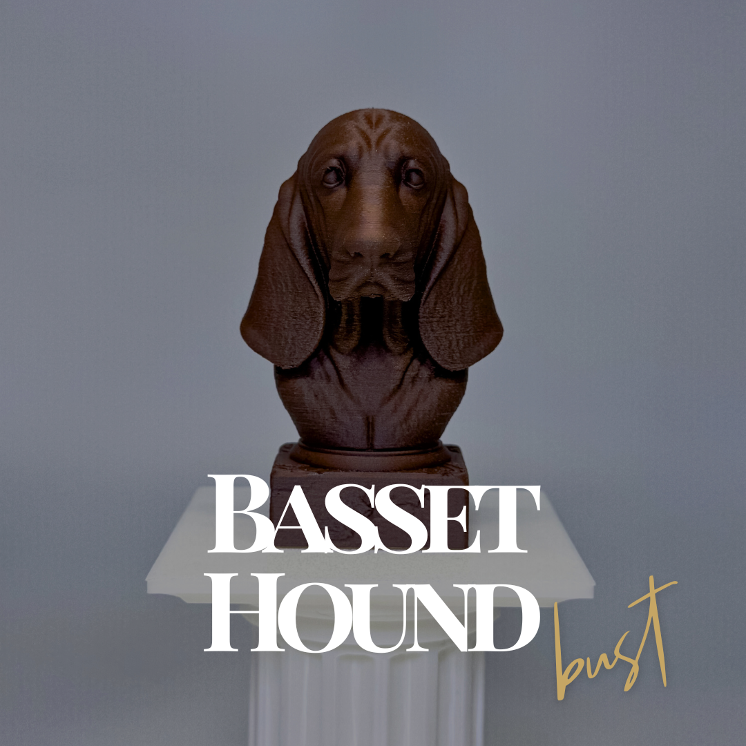 Basset Hound Bust