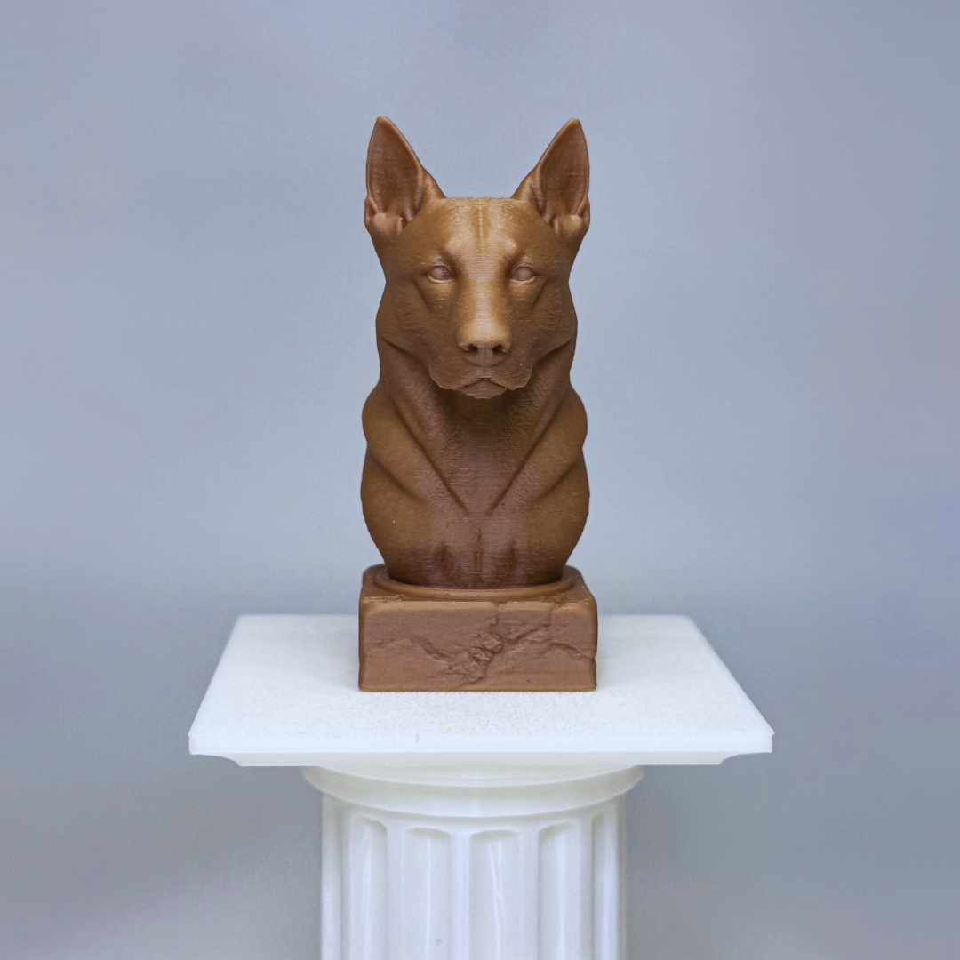 Belgian Malinois Bust