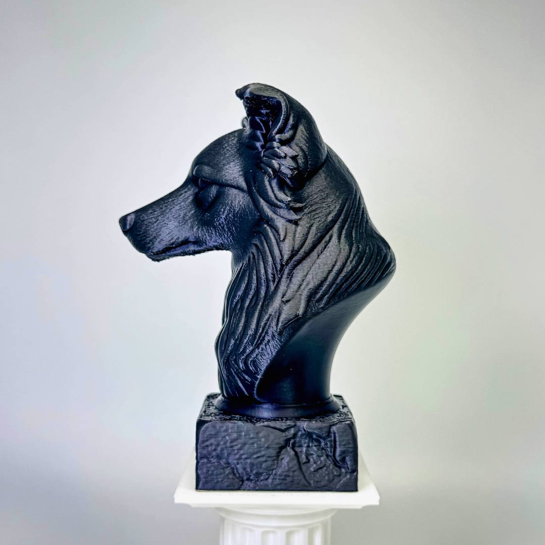Border Collie Bust