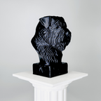 Bouvier Des Flandres Bust Dog