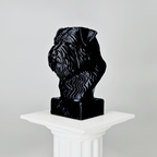 Bouvier Des Flandres Bust Dog
