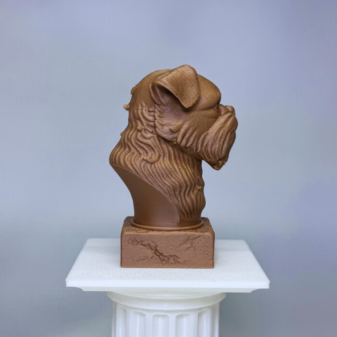 Brussels Griffon Bust