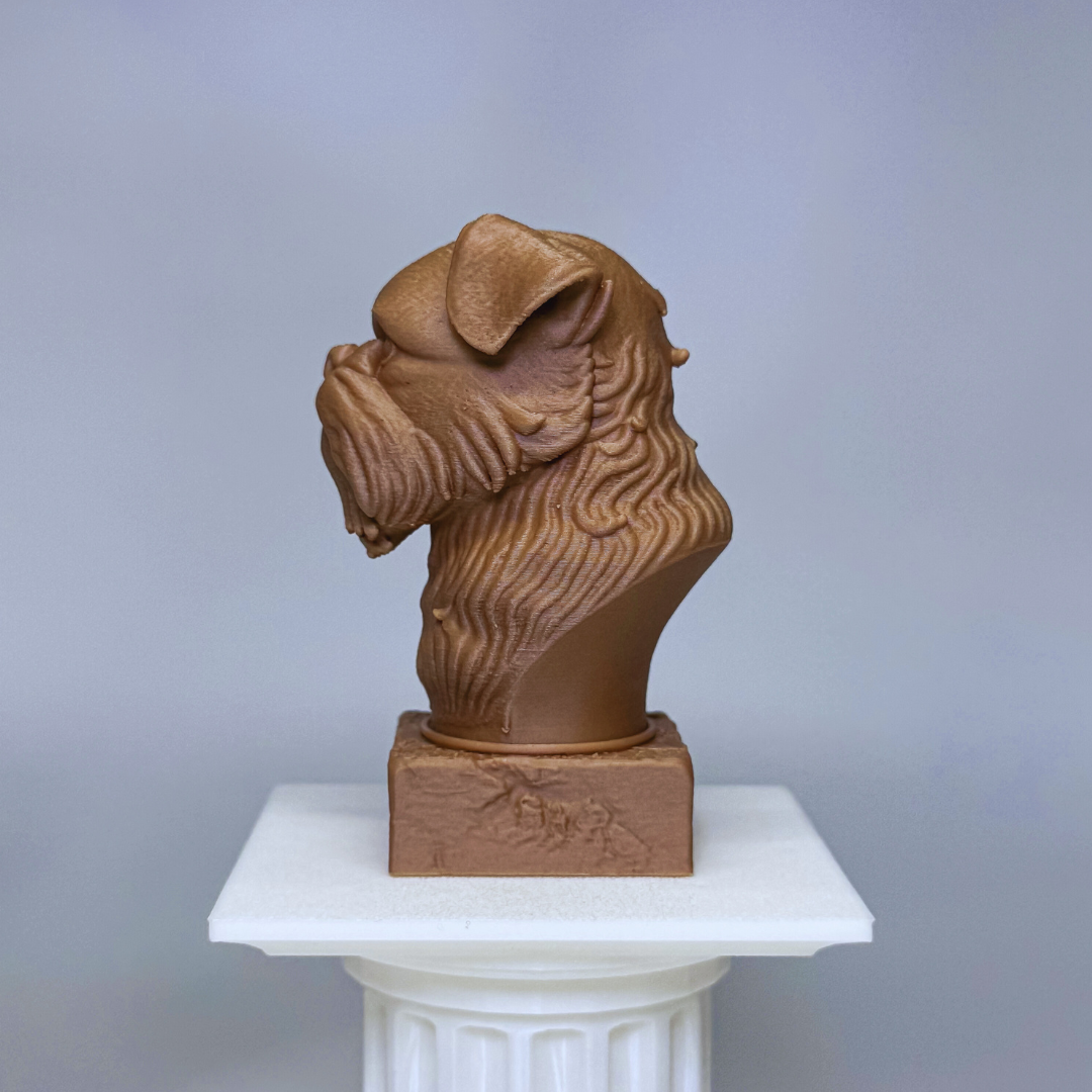 Brussels Griffon Bust