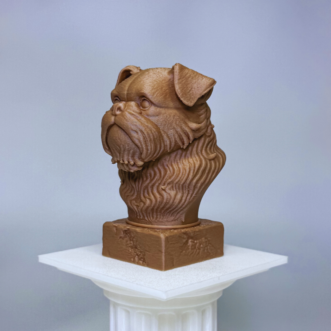 Brussels Griffon Bust