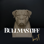 Bullmastiff Bust
