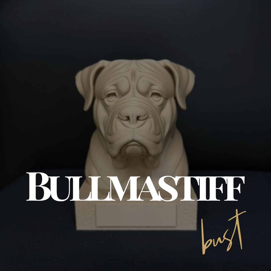 Bullmastiff Bust