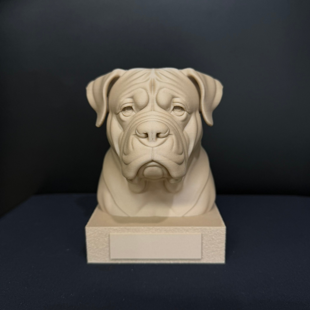 Bullmastiff Bust