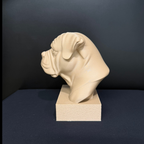 Bullmastiff Bust