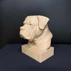 Bullmastiff Bust