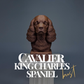 Cavalier King Charles Spaniel Bust
