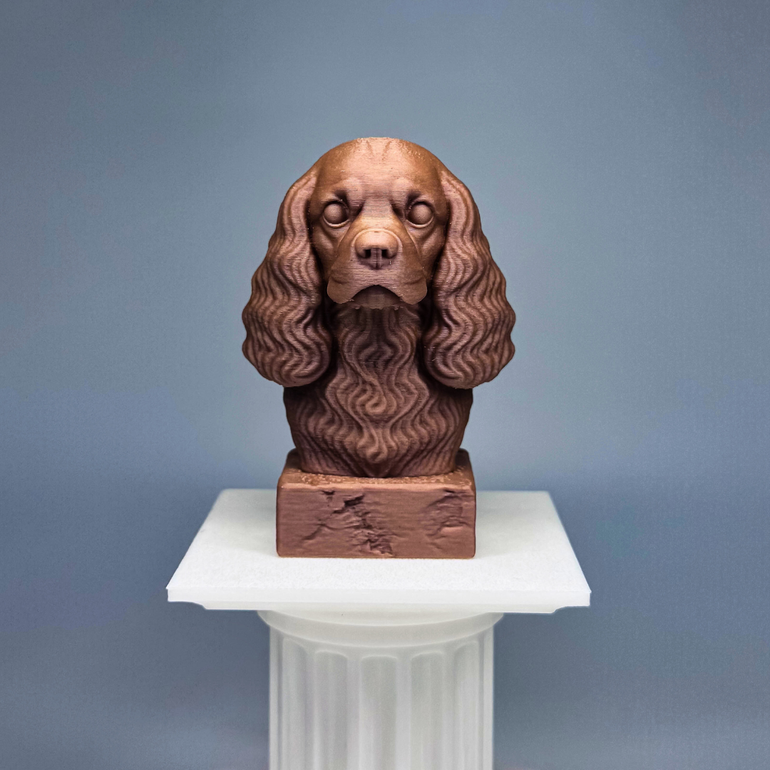 Cavalier King Charles Spaniel Bust