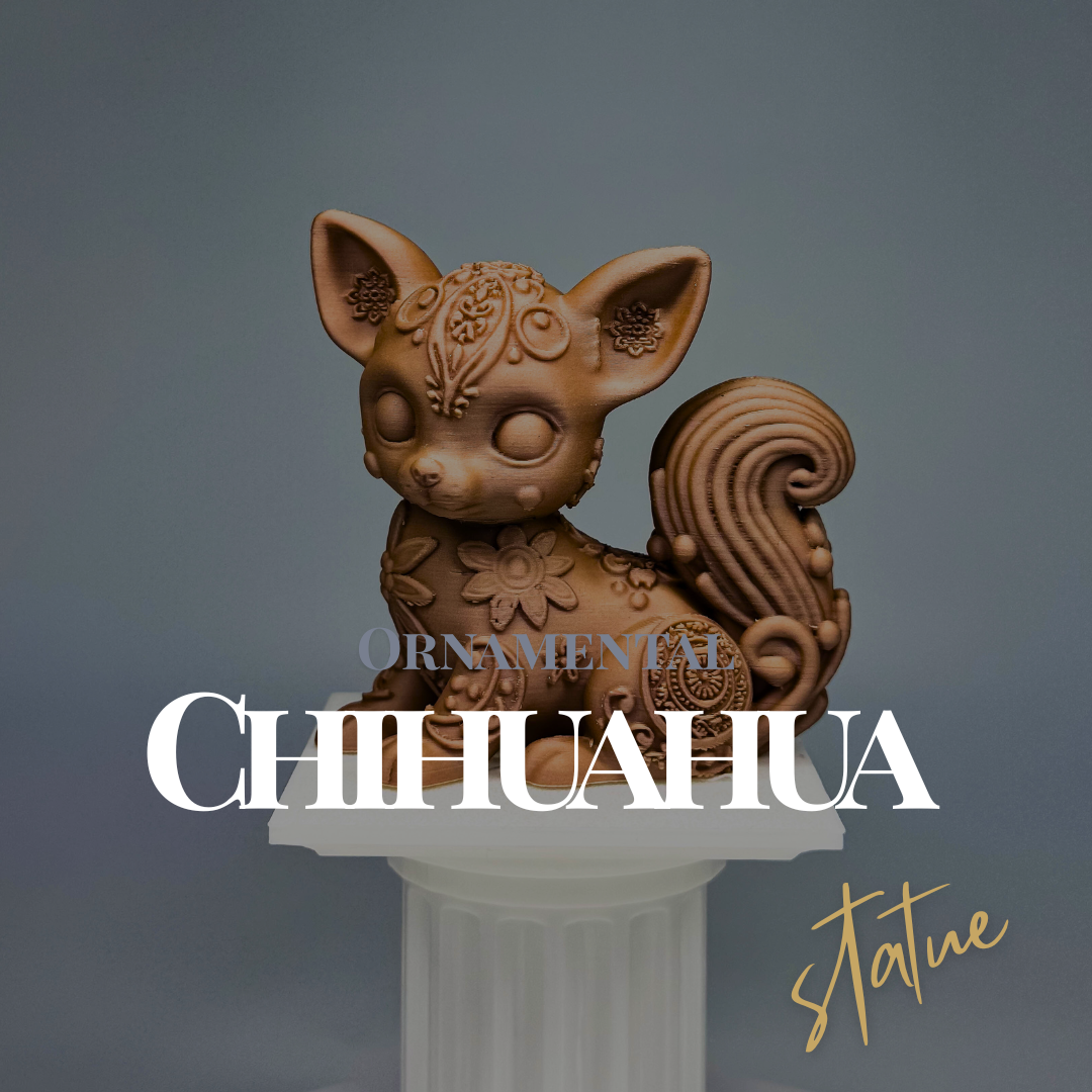 Chihuahua Ornamental Statue