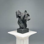 Chinese Crested Bust