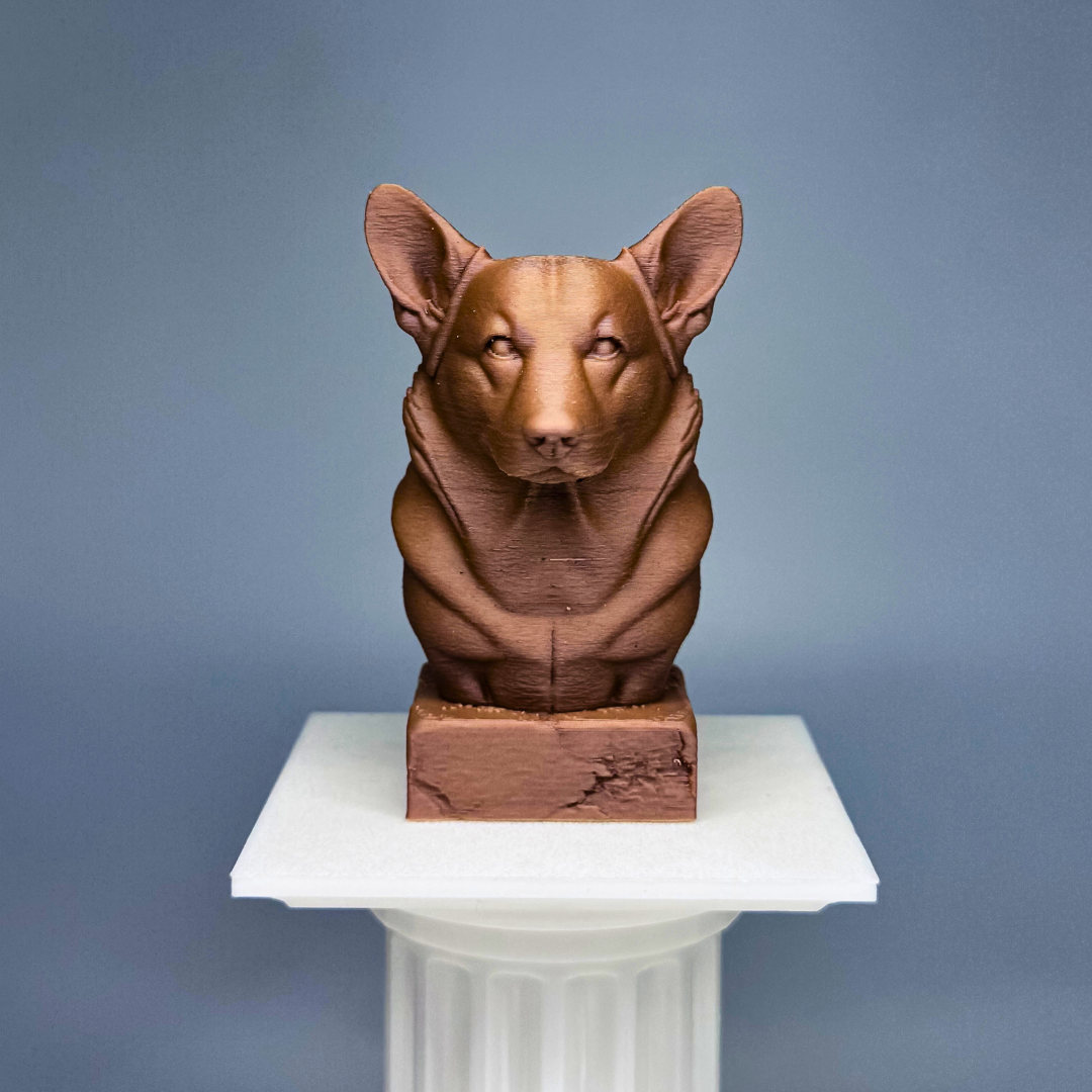 Corgi Bust