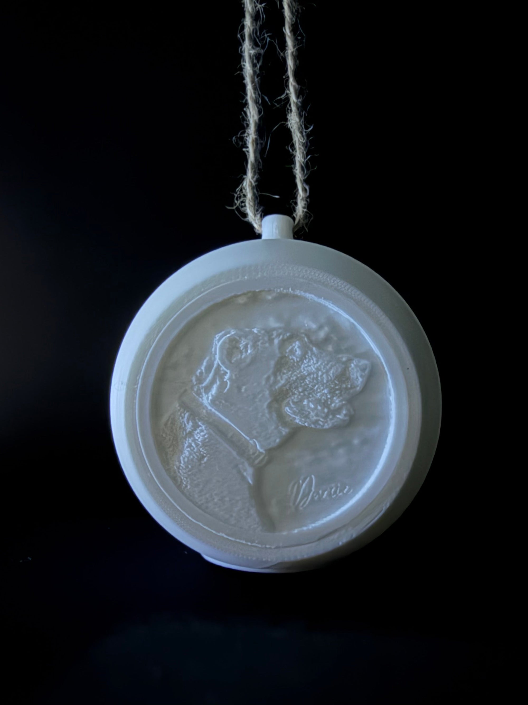 Custom Christmas Lithophane Ornament (2025)