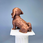 Dachshund Ornamental Bust