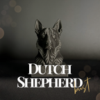 Dutch Shepherd Bust