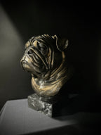 English Bulldog Bust