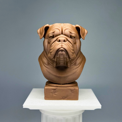 English Bulldog Bust