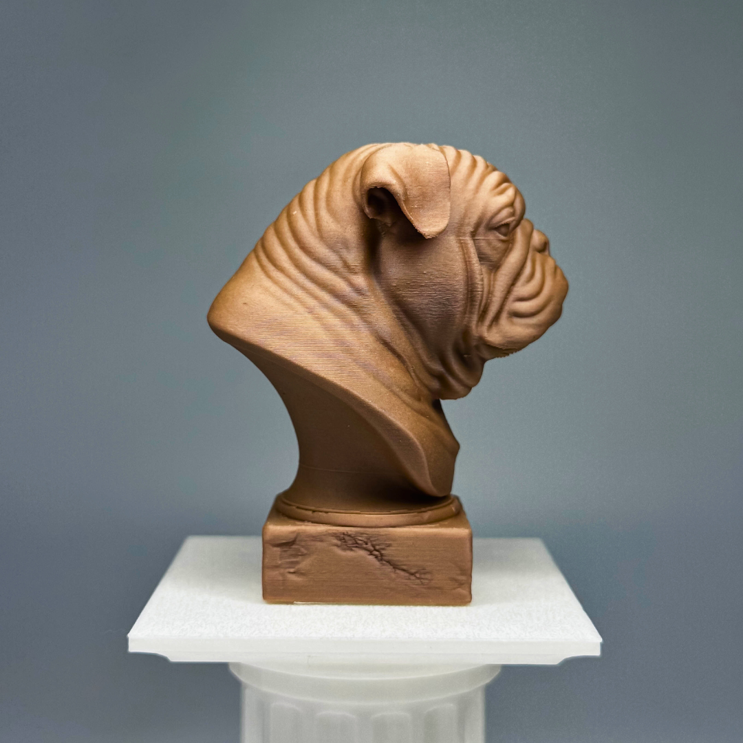 English Bulldog Bust