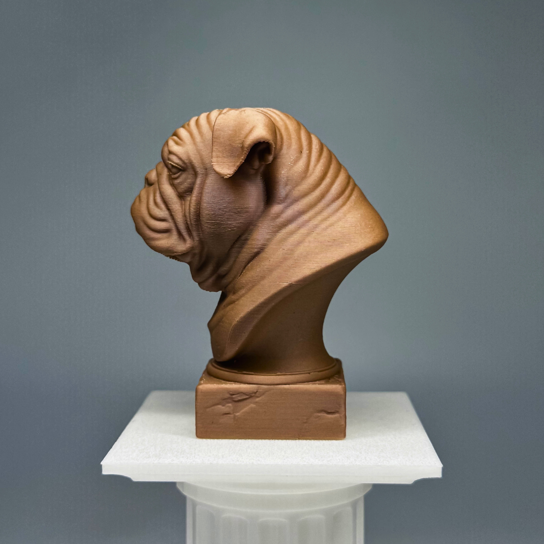 English Bulldog Bust