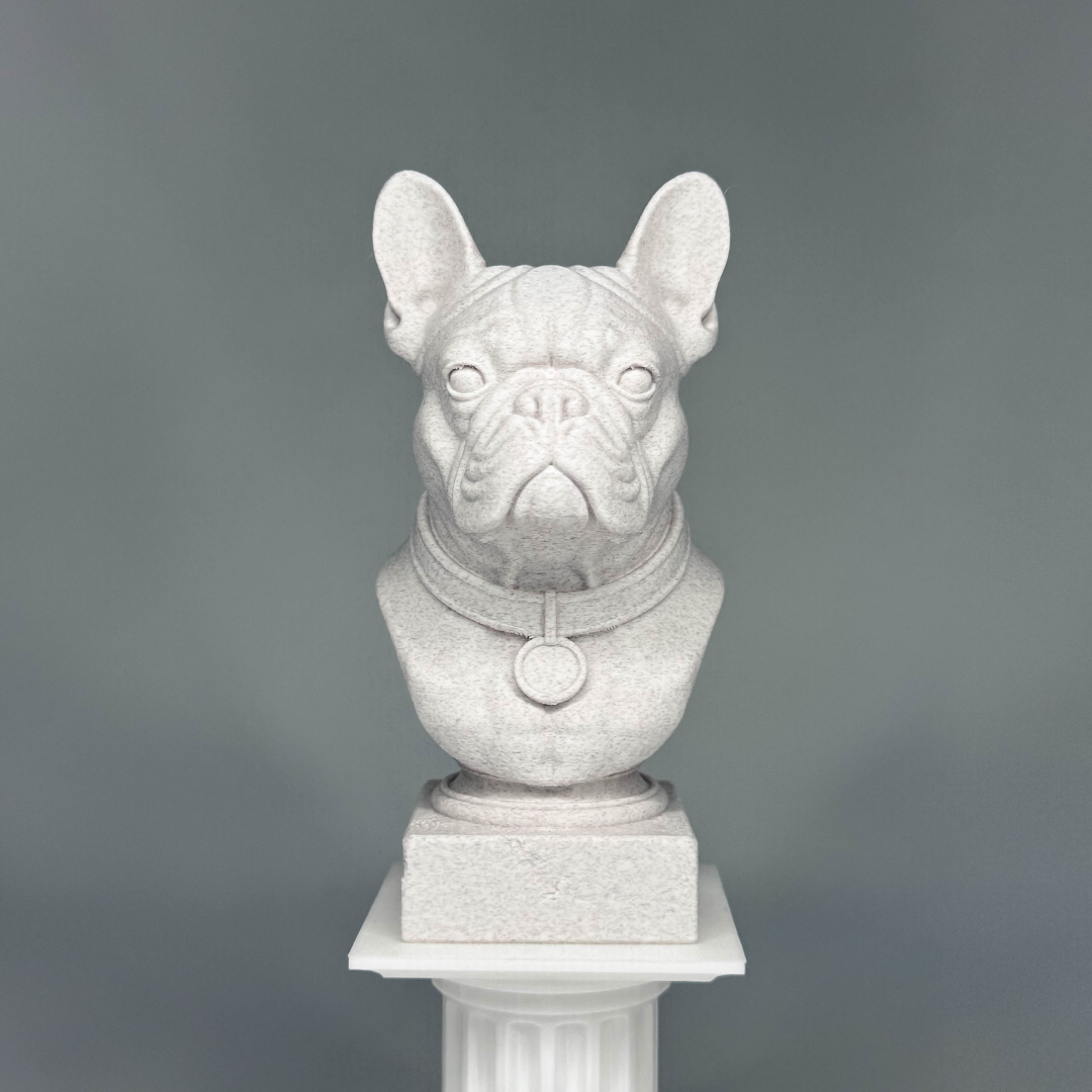 French Bulldog Bust