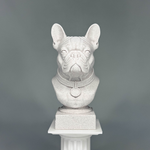 French Bulldog Bust