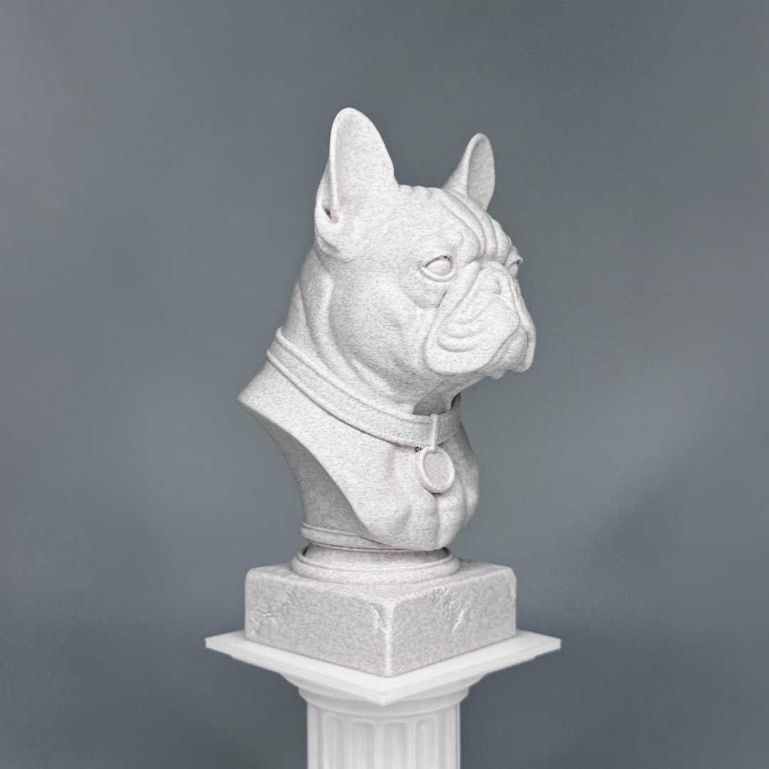 French Bulldog Bust