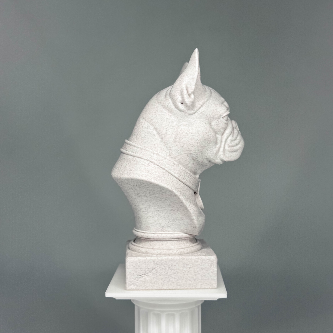 French Bulldog Bust