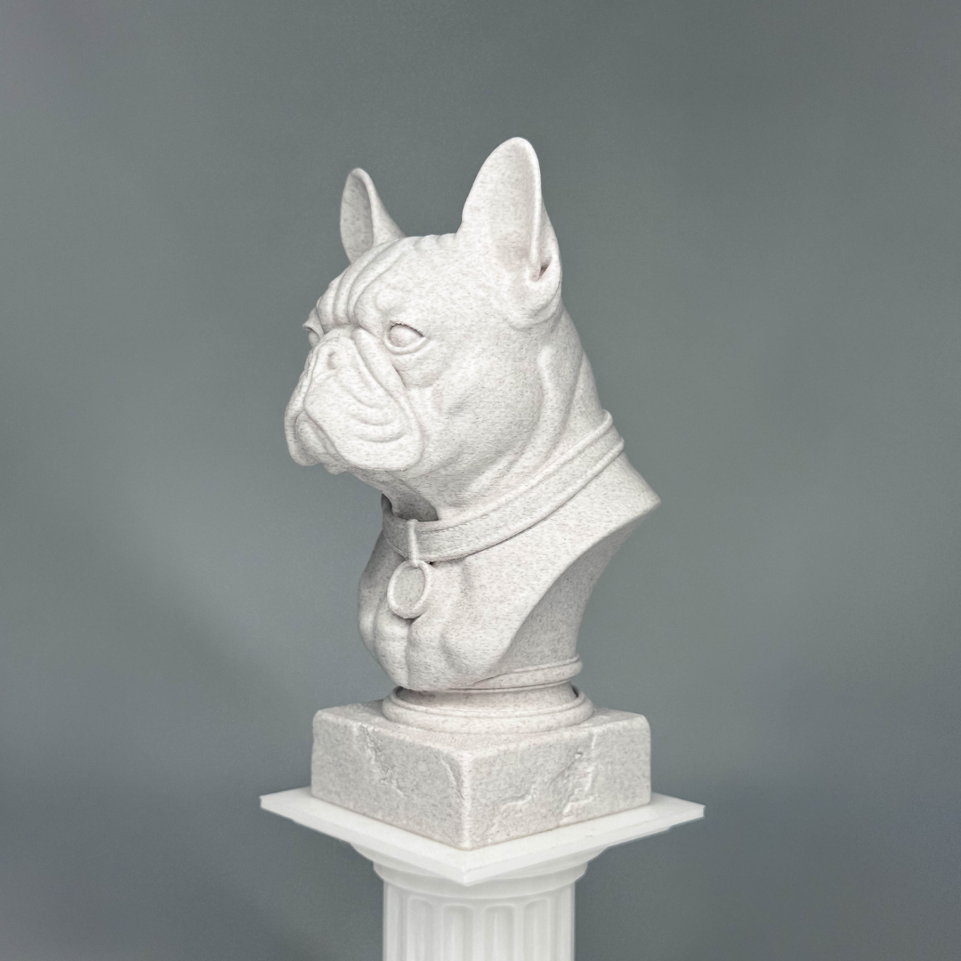 French Bulldog Bust