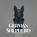 German Shepherd Bust