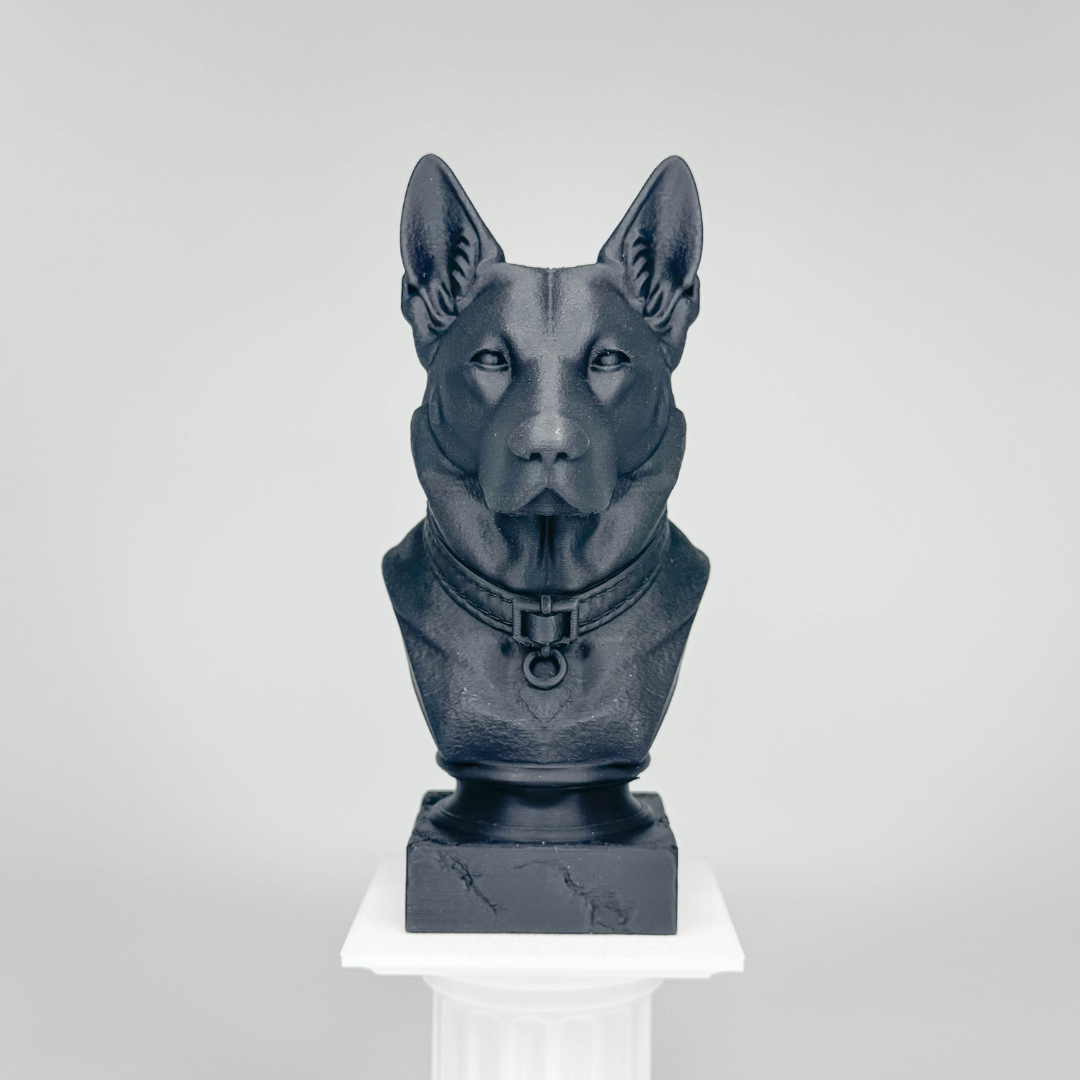 German Shepherd Bust
