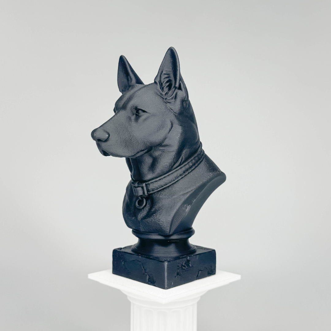 German Shepherd Bust
