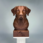 German Shorthaired Pointer Bust