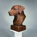German Shorthaired Pointer Bust