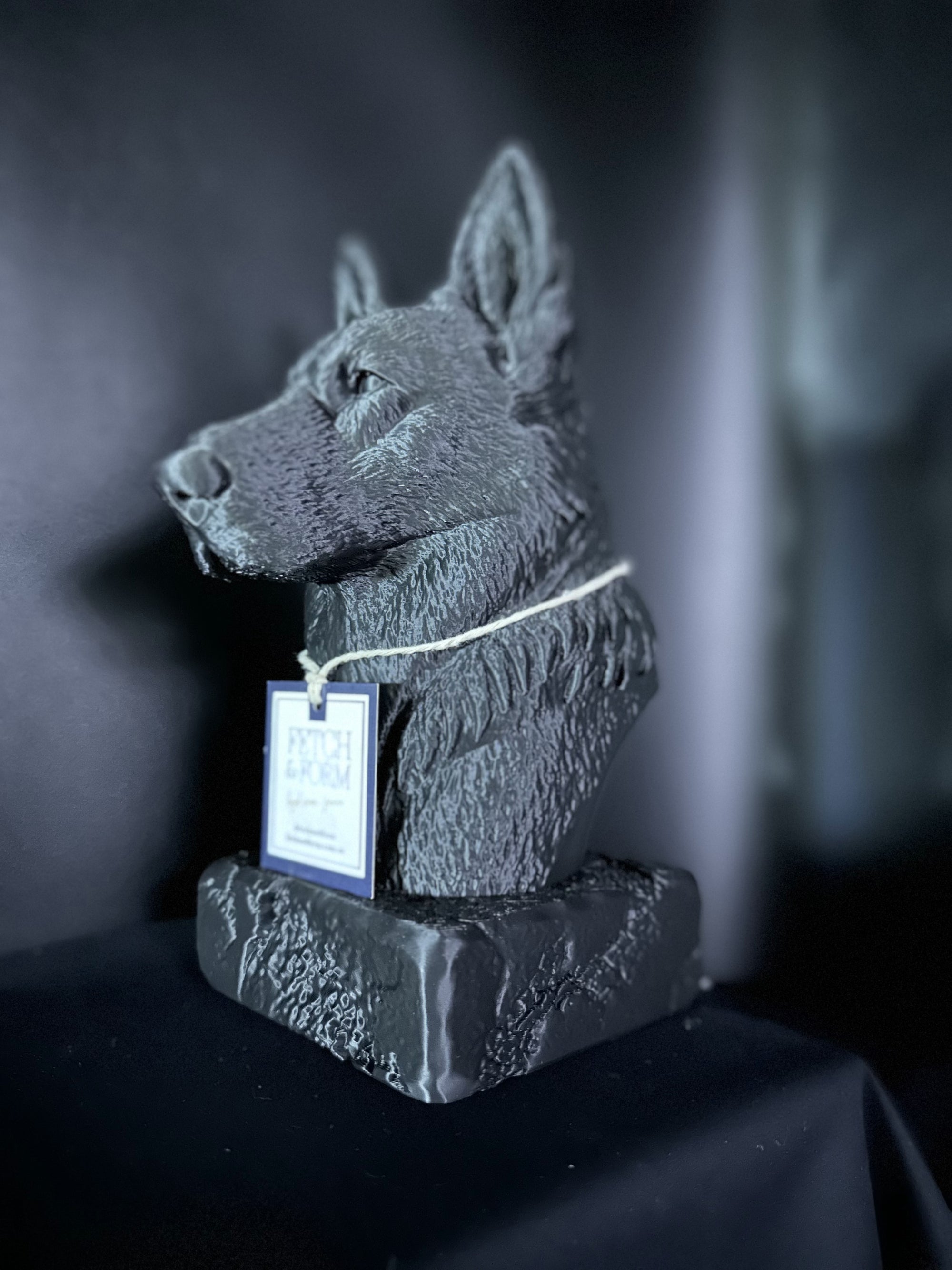German Shepherd (Aged) Bust