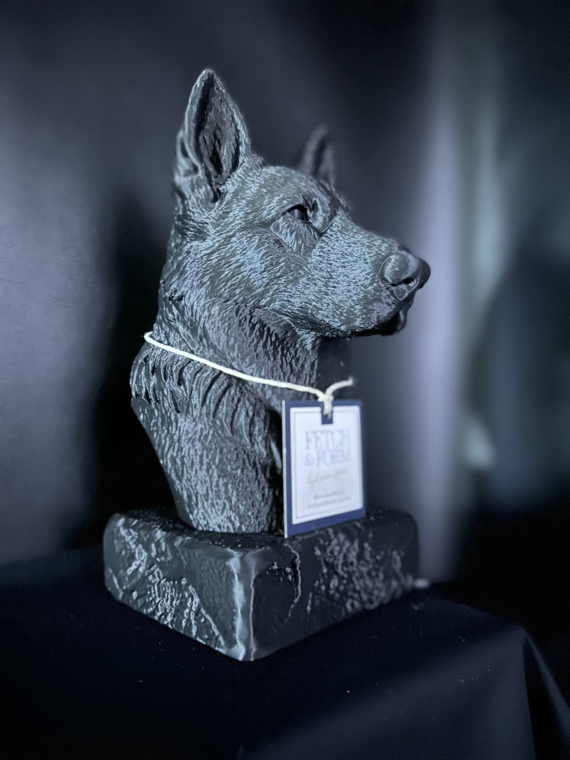 German Shepherd (Aged) Bust